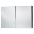 Spiegelkast Differnz Somero 100 cm Antraciet, Ophalen of Verzenden, Nieuw, Bad