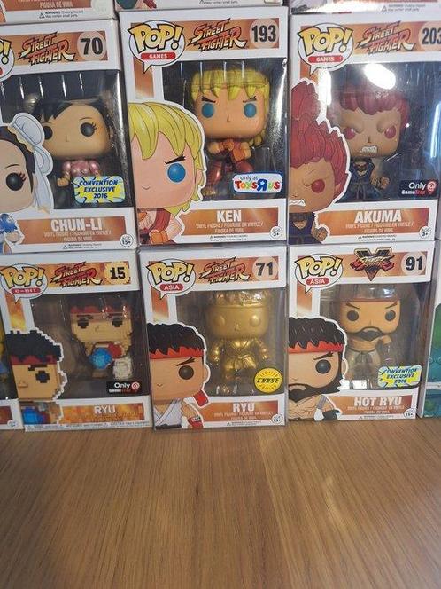 Funko - Funko Pop STREET FIGHTER - RYU GOLD - SPECIAL, Antiek en Kunst, Antiek | Speelgoed