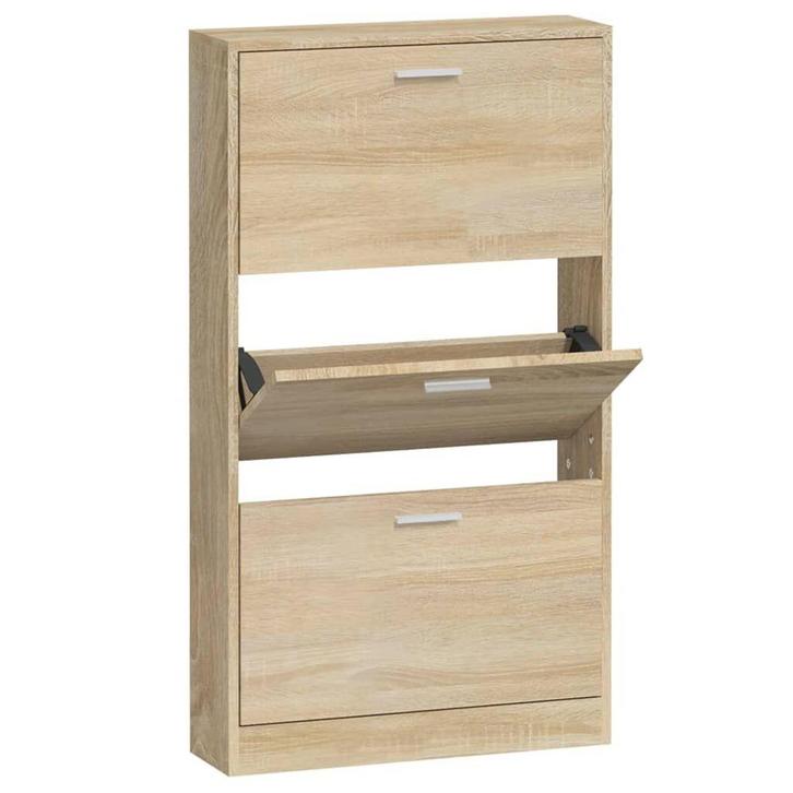 Schoenenkast | Tweedekansje | Eikenlook | 3 Lades, Huis en Inrichting, Kasten | Schoenenkasten, Nieuw, Ophalen of Verzenden