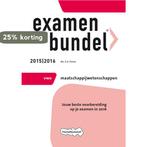 Examenbundel vwo Maatschappijwetenschappen 2015/2016, Verzenden, Gelezen, E.A. Poeze