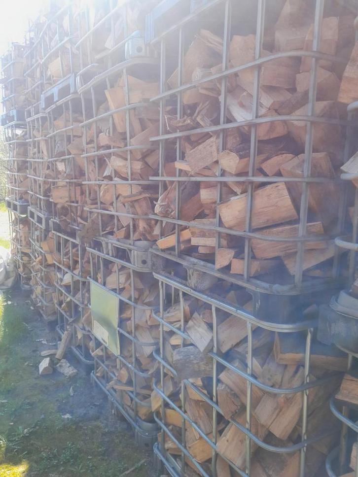 Haardhout brandhout kachelhout, Tuin en Terras, Haardhout, Blokken, 6 m³ of meer, Eikenhout