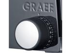 Graef SKS 110 - Snijmachine - Gegolfd mes 17 cm - Zwart, Huis en Inrichting, Verzenden, Zo goed als nieuw