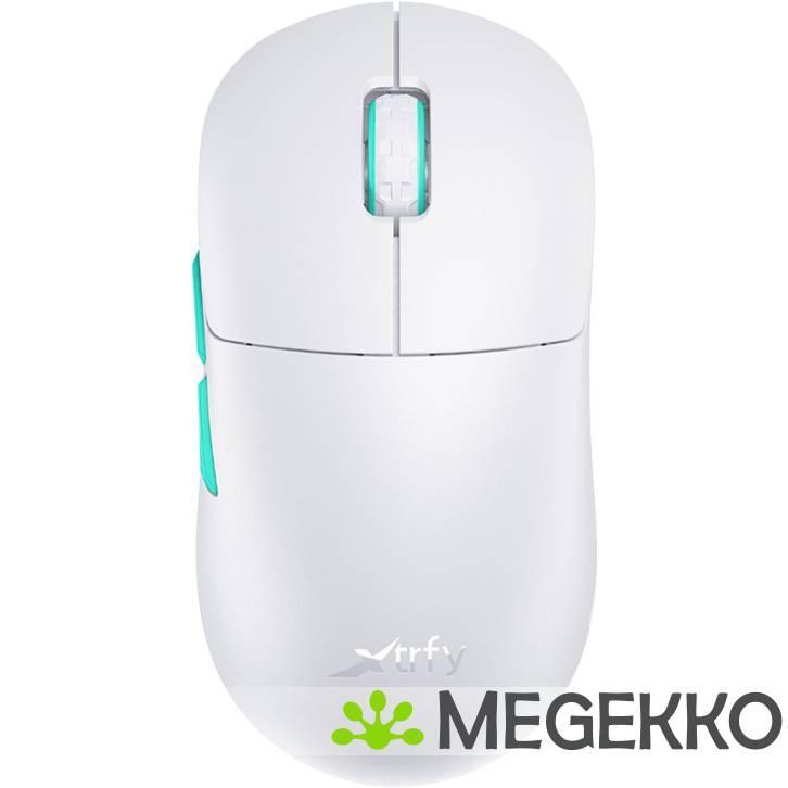 CHERRY XTRFY M8 Wit Draadloze Gaming Muis, Computers en Software, Muizen, Nieuw, Verzenden