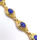 Armband - 18 karaat Geel goud - 4.50ct. tw. Lapis lazuli, Nieuw