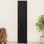 vidaXL Opbergkast Zwart eiken 50 x 41 x 225 cm Bewerkt hout, Minder dan 50 cm, Nieuw, Overige houtsoorten, Verzenden
