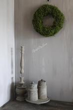 Namaak groene moskrans 45 cm, Ophalen of Verzenden, Nieuw