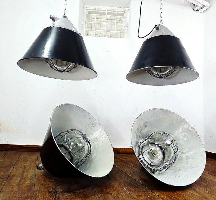 ZAOS - Plafondlamp (4) - OWP-300 - Glas, Aluminium, Staal -, Antiek en Kunst, Antiek | Wandborden en Tegels