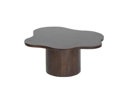 Salontafel Fiore 98 cm - Bruin Walnoot, Huis en Inrichting, Tafels | Salontafels, Nieuw, Ophalen of Verzenden