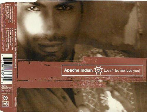 cd single - Apache Indian - Lovin [Let Me Love You], Cd's en Dvd's, Cd Singles, Zo goed als nieuw, Verzenden