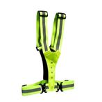Benson Reflecterend hardloopvest - LED verlichting - Wate..., Sport en Fitness, Loopsport en Atletiek, Ophalen of Verzenden, Nieuw