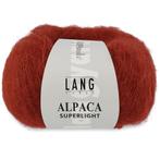 Lang Yarns Alpaca Superlight - 63 roest - Wol Garen, Hobby en Vrije tijd, Breien en Haken, Ophalen of Verzenden, Nieuw