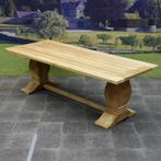 Geneva old dining tuintafel 240x100xH77,5 cm teak, Ophalen of Verzenden, Nieuw, Teakhout