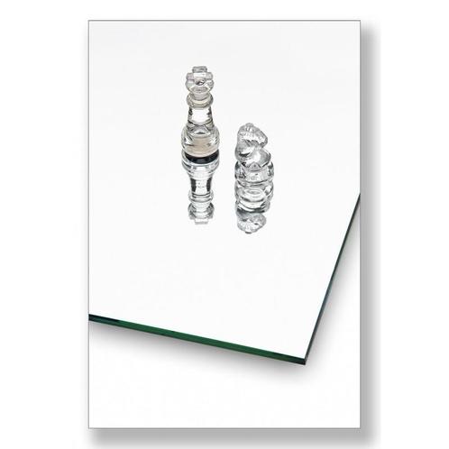 Spiegelwand 6 mm Verzilverd Blank, Doe-het-zelf en Verbouw, Glas en Ramen, Ophalen of Verzenden
