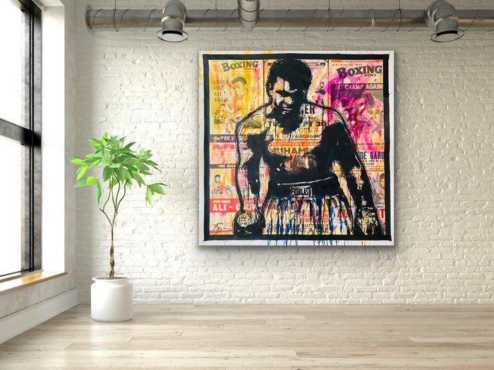 Joaquim Falco - MUHAMMAD ALÍ. XL, Antiek en Kunst, Kunst | Schilderijen | Modern
