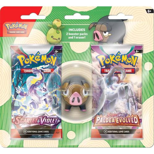 Pokemon Back to School Eraser Blister 2023, Hobby en Vrije tijd, Verzamelkaartspellen | Pokémon, Nieuw, Verzenden