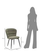 STOEL LOSANNA GROEN SET 2 PZ CM 58X60,5X85, Huis en Inrichting, Stoelen, Ophalen of Verzenden, Nieuw