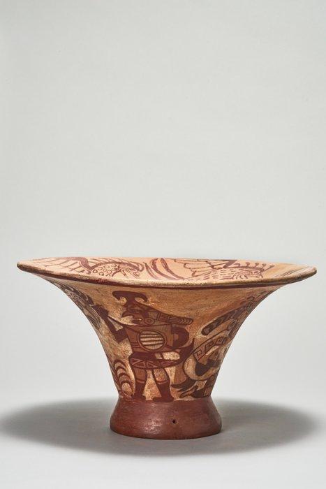 Pre-Columbiaans. Moche Keramisch bloemenvas Met TL-test en, Verzamelen, Mineralen en Fossielen
