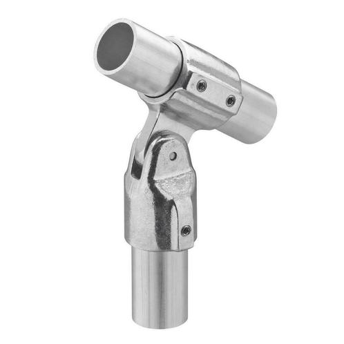 Buiskoppeling Scharnier Enkel Ø 33 mm Aluminium, Doe-het-zelf en Verbouw, IJzerwaren en Bevestigingsmiddelen, Nieuw, Verzenden