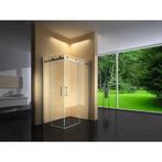 Douchecabine 120X90 Vierkant Vivo- Helder Glas - Links, Ophalen of Verzenden, Nieuw