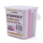 Benson Kleurrijke stoepkrijt set - 12 stuks - Inclusief h..., Kinderen en Baby's, Ophalen of Verzenden, Nieuw
