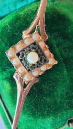 Zonder Minimumprijs - Broche - 9 kt. Geel goud, Sieraden, Tassen en Uiterlijk, Antieke sieraden