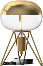 Calex Tafellamp Tripod Industrieel E27 Fitting goud - Excl., Huis en Inrichting, Lampen | Tafellampen, Ophalen of Verzenden, Zo goed als nieuw