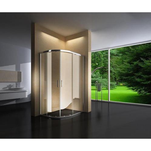 Douchecabine 120X90 Kwartrond Floor- Helder Glas (Badkamer), Doe-het-zelf en Verbouw, Sanitair, Nieuw, Ophalen of Verzenden