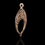 Byzantijns Bronzen Maanamulet (Zonder Minimumprijs)