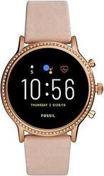 Fossil Julianna HR 44 mm roségoud met strass steentjes en, Verzenden, Gebruikt