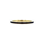 Gouden ring met emaille 14 krt, Sieraden, Tassen en Uiterlijk, Ringen, Ophalen of Verzenden, Nieuw