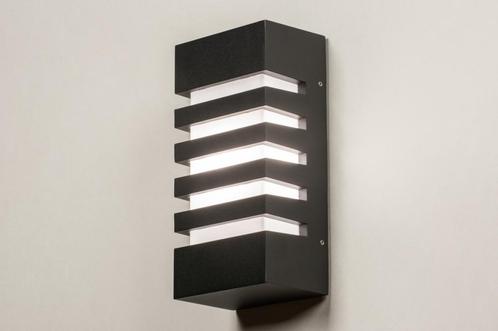 Rietveld Wandlampen - Zwart - Kunststof, Aluminium, Huis en Inrichting, Lampen | Wandlampen, Verzenden