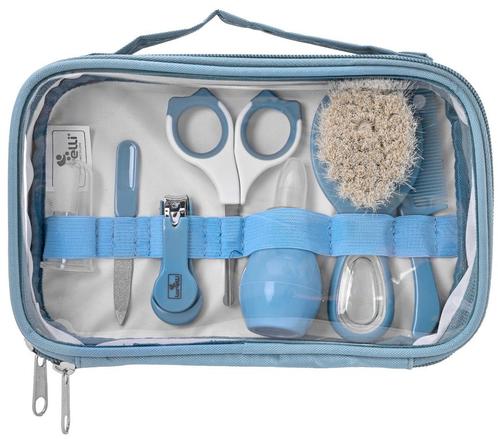 Lorelli Moonlight Blue Deluxe 8-delige Baby Verzorgingsset, Kinderen en Baby's, Badjes en Verzorging, Nieuw, Verzenden
