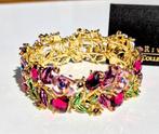 Joan Rivers - Verguld, kristal - Armband - De tuin van