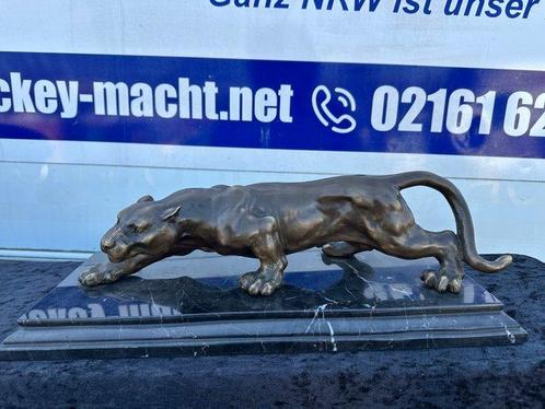 Banye - Figuur - Panther - 8 kg - Brons, Marmer, Antiek en Kunst, Curiosa en Brocante