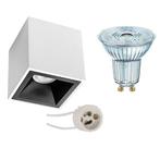 Voordeelset: Opbouwspot Set - LEDVANCE Parathom PAR16 930, Huis en Inrichting, Lampen | Spots, Nieuw, Plafondspot of Wandspot