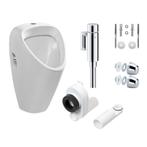 Urinoir complete set met Grohe stopkraan, Doe-het-zelf en Verbouw, Sanitair, Verzenden, Nieuw