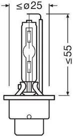 Osram D2S Night Breaker Laser Xenarc Xenon 35W 85V 4500K..., Ophalen of Verzenden, Nieuw