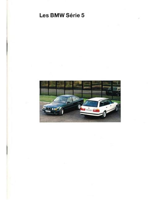 1993 BMW 5 SERIE TOURING | SEDAN BROCHURE FRANS, Boeken, Auto's | Folders en Tijdschriften, BMW
