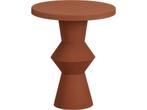Mica Decorations Estate Bijzettafel - H41 x Ø34 cm - Metaal, Huis en Inrichting, Woonaccessoires | Overige, Verzenden, Nieuw