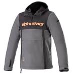 Alpinestars Sherpa Hoodie Zwart Tar Grijs Rood Fluo, Motoren, Kleding | Motorkleding, Nieuw met kaartje, Jas | textiel, Alpinestars