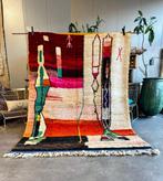 Kleurrijk modern Marokkaans Berbers tapijt – Boho Chic, Nieuw