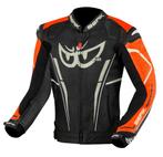 Berik Street Pro Evo Zwart Oranje Leren Motorjas, Nieuw met kaartje, Jas | leer, Berik, Heren