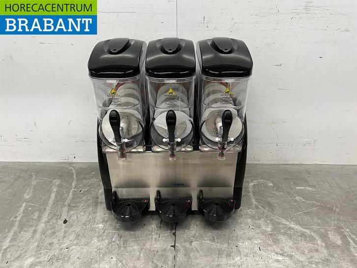 RVS Saro Slushmachine Granita Machine 3 x 12 liter 230V, Zakelijke goederen, Horeca | Keukenapparatuur, Gebruikt, Ophalen of Verzenden