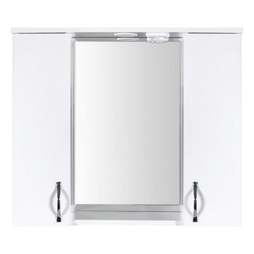 Spiegelkast BWS Aleco 80 cm incl. Verlichting Wit, Doe-het-zelf en Verbouw, Sanitair, Bad, Nieuw, Ophalen of Verzenden
