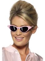 Bril Rock n roll roze, Kleding | Dames, Ophalen of Verzenden, Nieuw