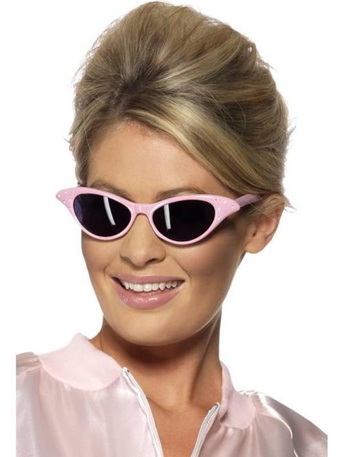 Bril Rock n roll roze, Kleding | Dames, Carnavalskleding en Feestkleding, Nieuw, Ophalen of Verzenden