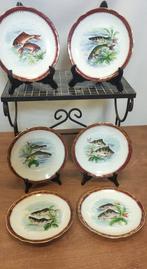 Porcelaine de Luxe du Berry - Eetservies (6) - Fish motif
