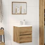 vidaXL Badkamer wastafelkast Artisan Oak 41x38,5x45 cm, Huis en Inrichting, Badkamer | Badkamermeubels, Verzenden, Nieuw, Minder dan 100 cm
