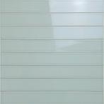 Wandtegel langwerpig vitral licht blauw 5x40 wandtegel, Nieuw, Ophalen of Verzenden, 10 m² of meer, Wandtegels