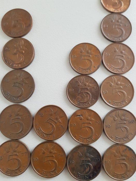 Nederland. 1 Cent 1848/2010, 1338 stuks (Zonder, Postzegels en Munten, Munten | Europa | Niet-Euromunten